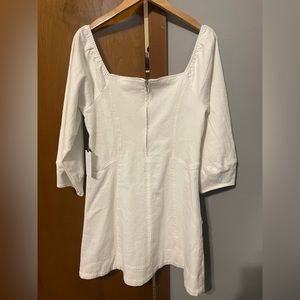 ASTR the Label Rabia Fit & Flare White minidress (with tag)